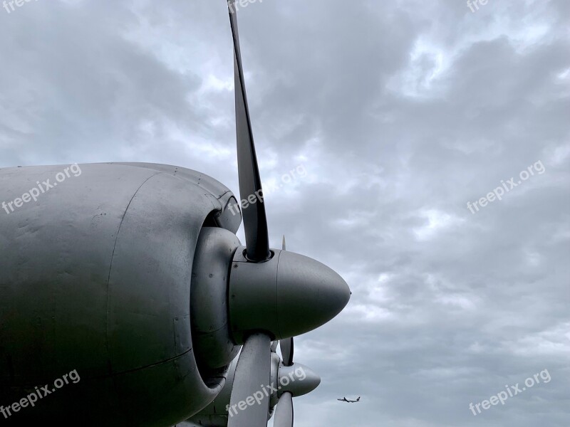 Propeller Aircraft Aviation Sky Propeller Plane