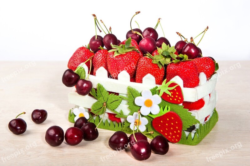 Berry Cherry Strawberry Fruit Plant