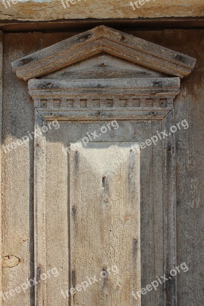 Door Old Greek Vintage Decay