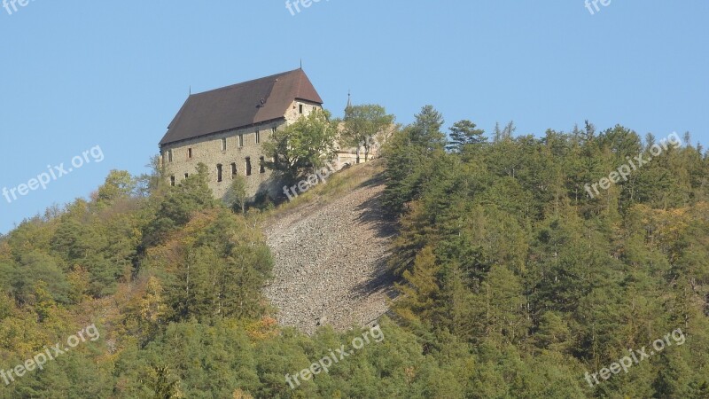 Tocnik Castle Medieval Castle Ruins Castle Ruins