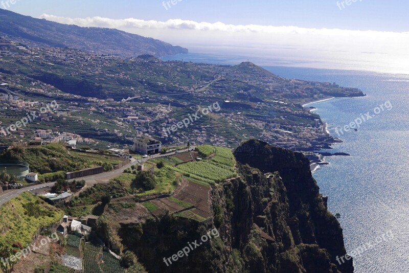 Madeira Coast Sea Island Nature