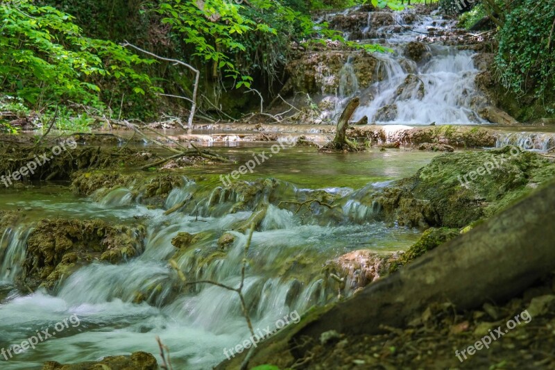 Waterfall Creek Bach Water Cascade