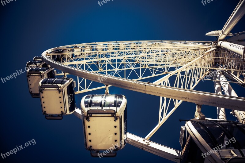 Ferris Wheel Liverpool Merseyside Fun Travel Summer