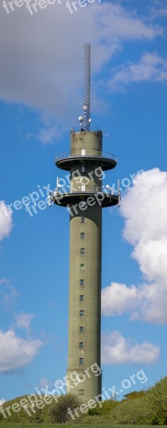 Sendemast Tv Tower Antenna Building Landmark