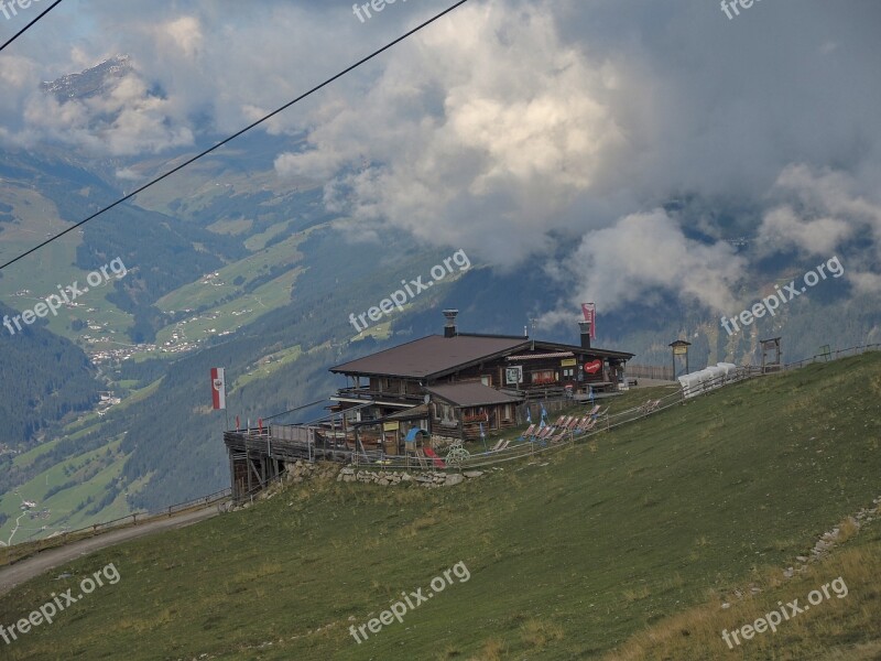 Alpe Hut Hiking Mountains Alm