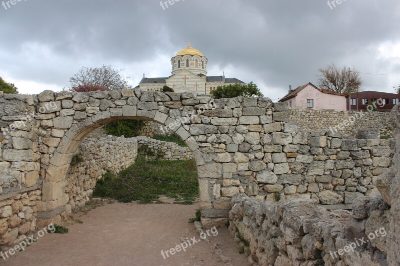 Sevastopol Crimea Russia Hersonissos Architecture