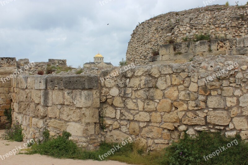 Sevastopol Crimea Russia Hersonissos Antiquity