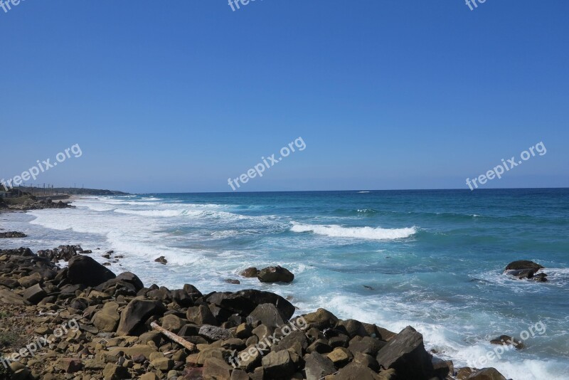 Tanegashima Island Ocean Kyushu Coast Japan