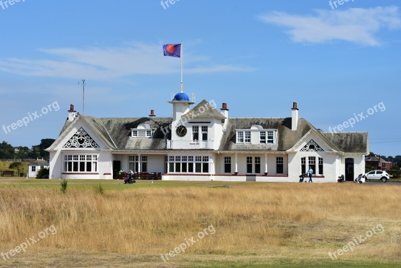 Scotland Clubhouse Golf Golf Course Building