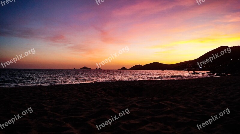 Corse Corsica Nature Waters Sky