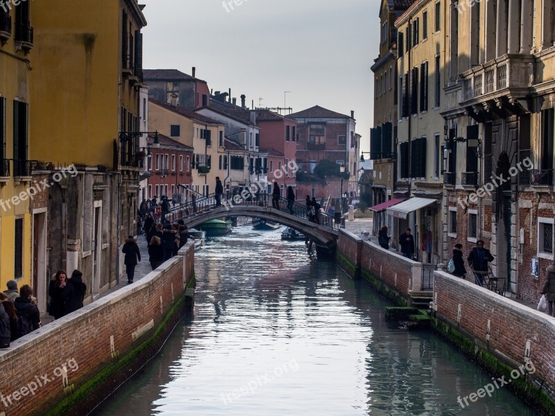 Venice Italy Channel Water Architecture