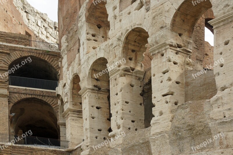 Rome Italy Colloseum Antiquity Monument