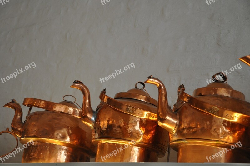 Teapot Copper Copper Boiler Tea Kettles Free Photos