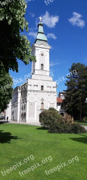 Church Christianity Religion Architecture Valjevo