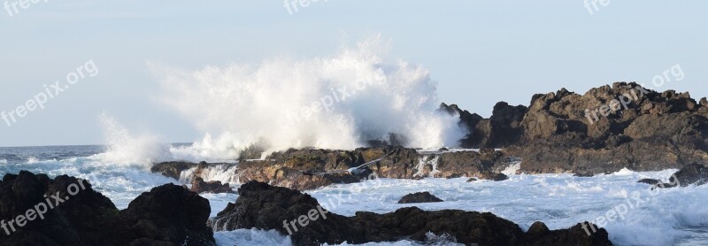 Tenerife Spain Ocean Nature Water