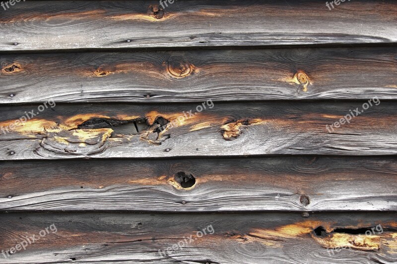 Background Wood Texture Wall Log