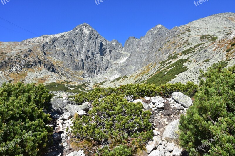 High Tatras Lomnický štít Slovakia Mountains Autumn