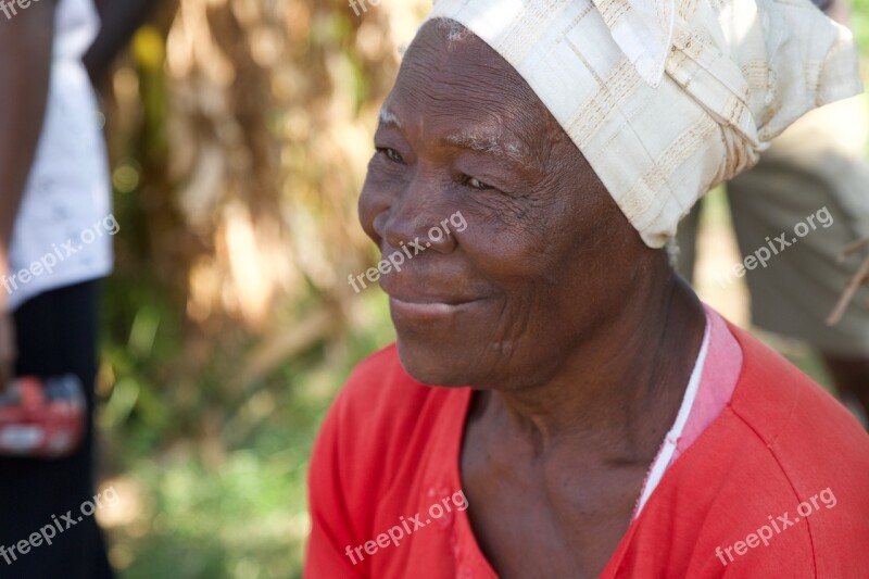 Farmer Woman Indigenous Jamaica Kingston