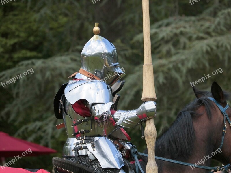 Knight Middle Ages Horse Armor Medieval