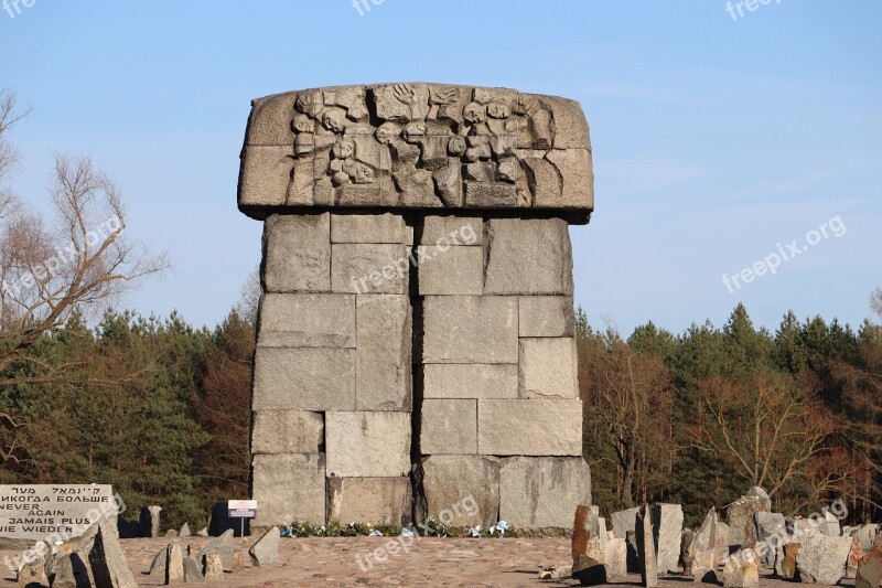 Treblinka Konzentrationslager Poland Europe Nazi