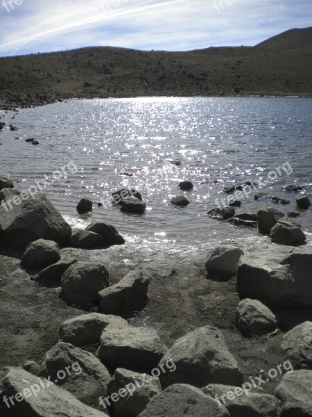 Toluca Mexico Nevado Lake Cold