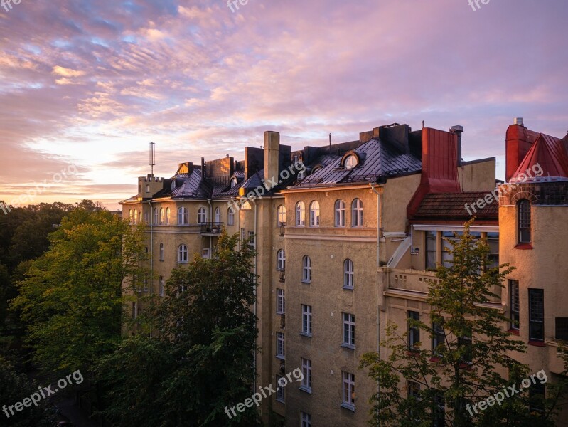 Sunrise Old Building Building Architecture Historic