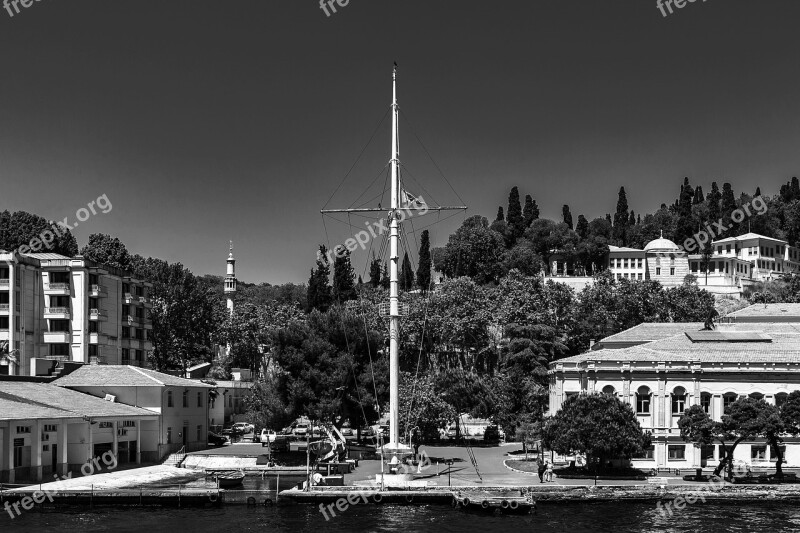 Istanbul Bosphorus Marmara Sea Landscape