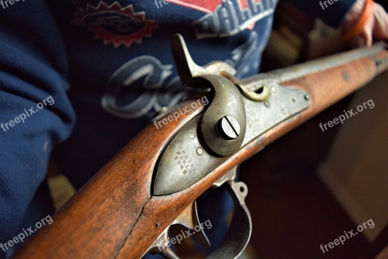 Gun Musket Historical Historic Weapon