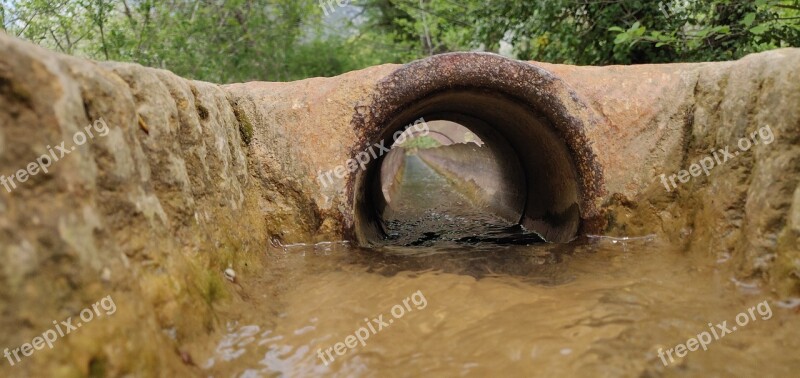 Tunnel Water Pierre Tube Channel