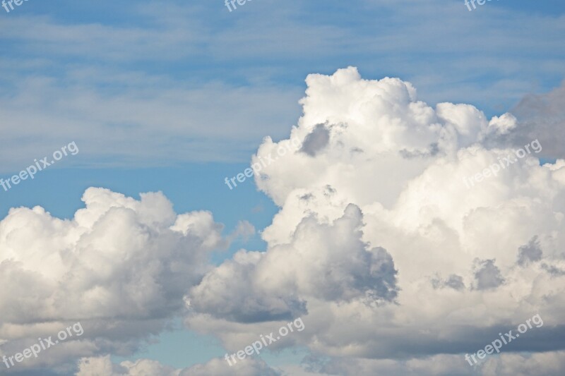 Clouded Sky Clouds Sky Abstract Clouds Form