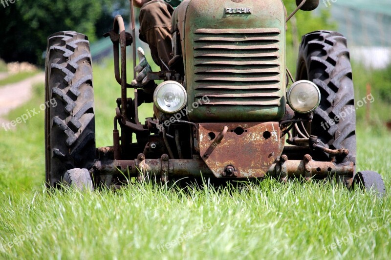 Steyr Tractors Old Nostalgic Landtechnik