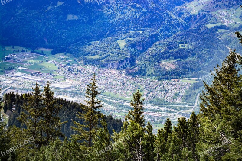 Landscape Outlook View Valley Vorarlberg