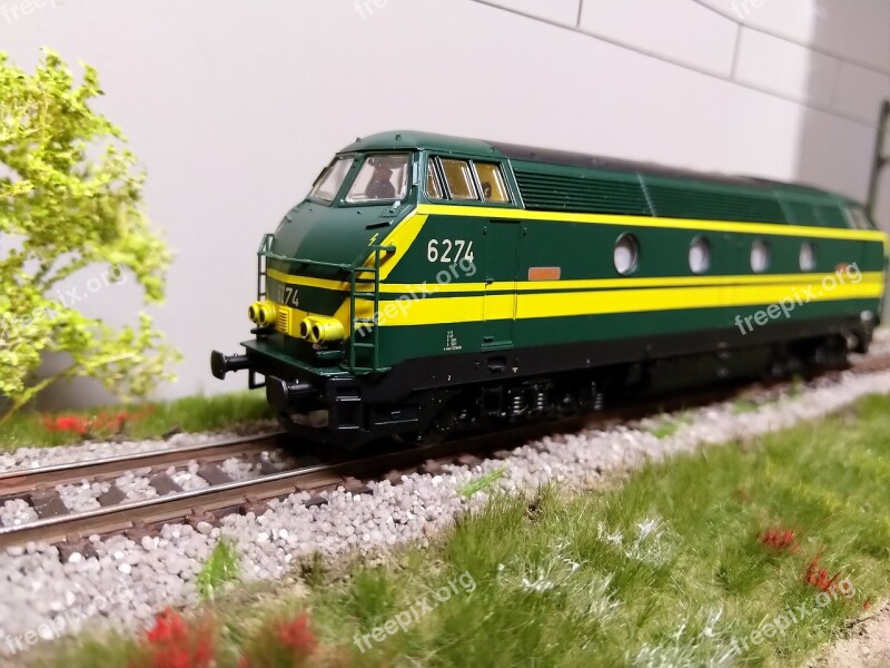 Sncb Diesel Locomotive Type 62 Ho Model Trains Locomotives