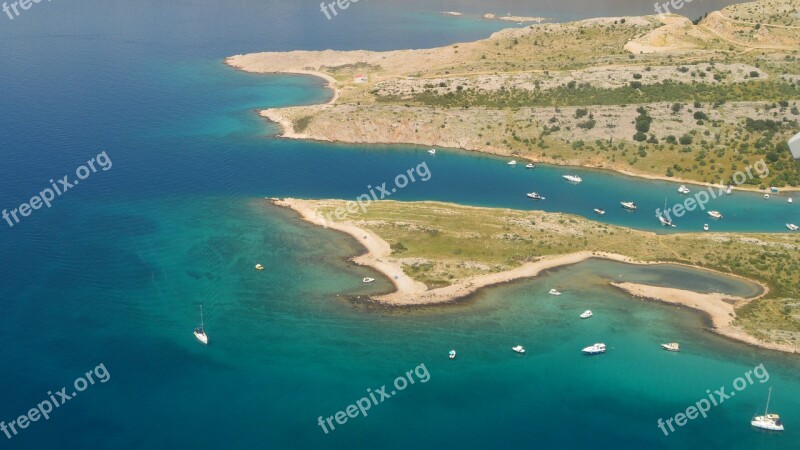 Croatia Coastline Clean Sea Water Krk Island Free Photos