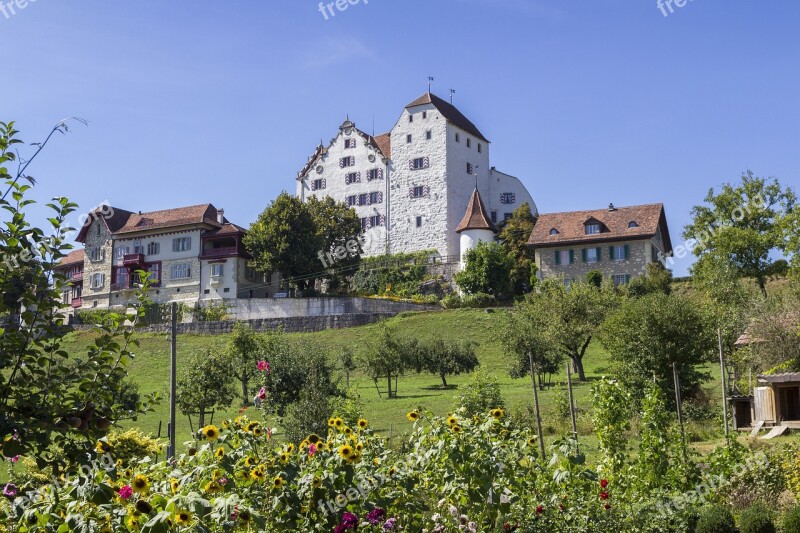 Castle Wildegg S Switzerland Aargau