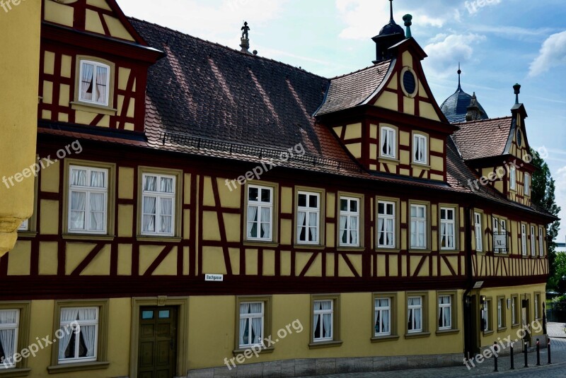 Fachwerkhaus Historically Truss Architecture Building