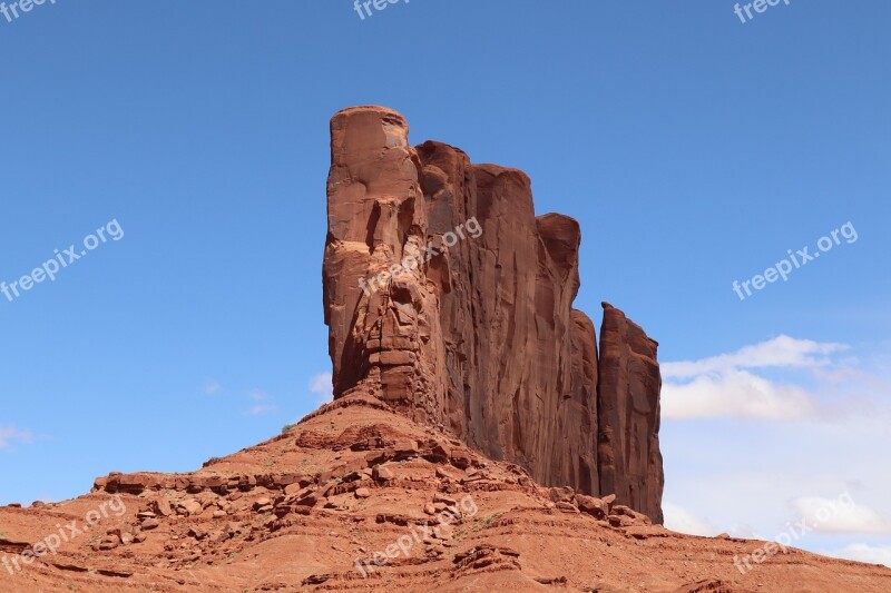 Monument Valley Arizona Desert Landscape Rock