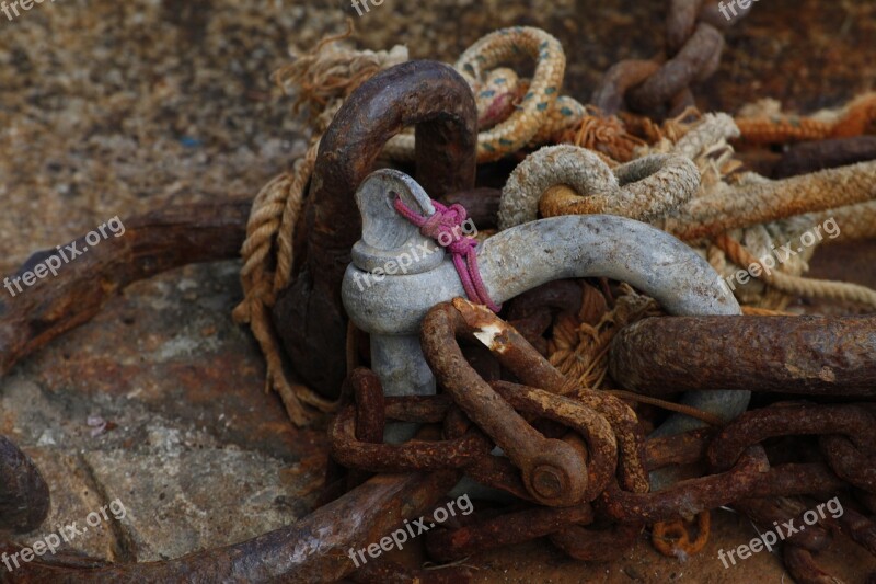 Rust Sea Old Boat Rusty