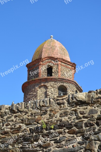 Collioure South Landscape Sea Sky