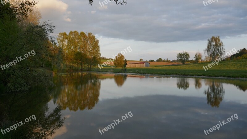 Landscape Nature Lake Forest Bavaria