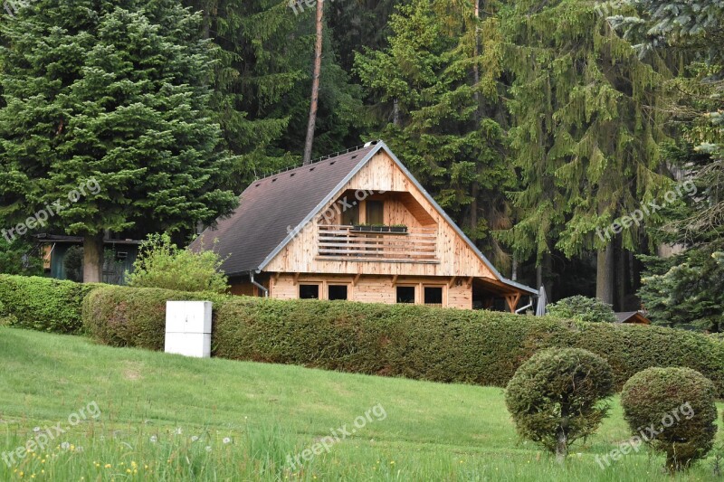 Forest Cottage House Nature Rural