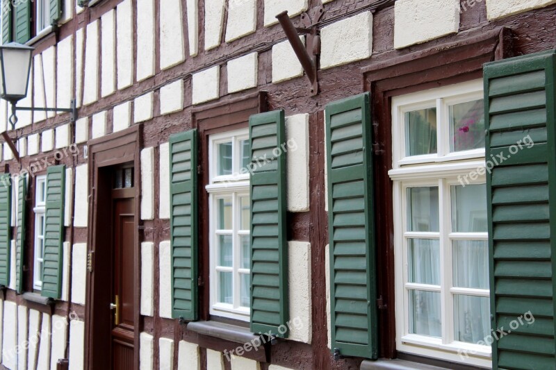 Bamberg Facade Truss Window Building