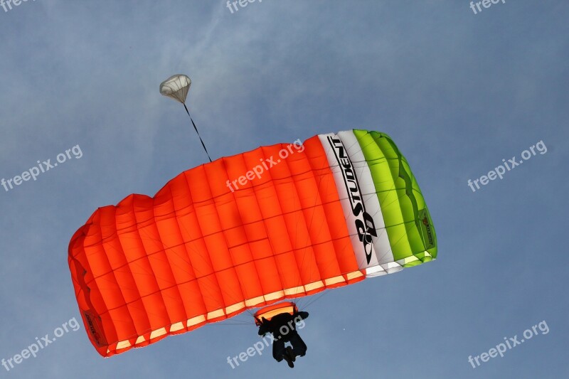 Parachute Flying Paragliding Free Photos