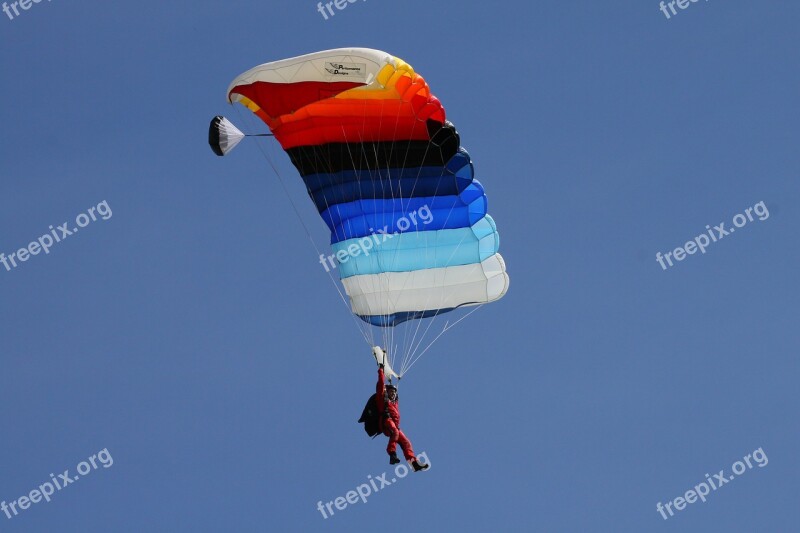 Parachute Flying Paragliding Free Photos