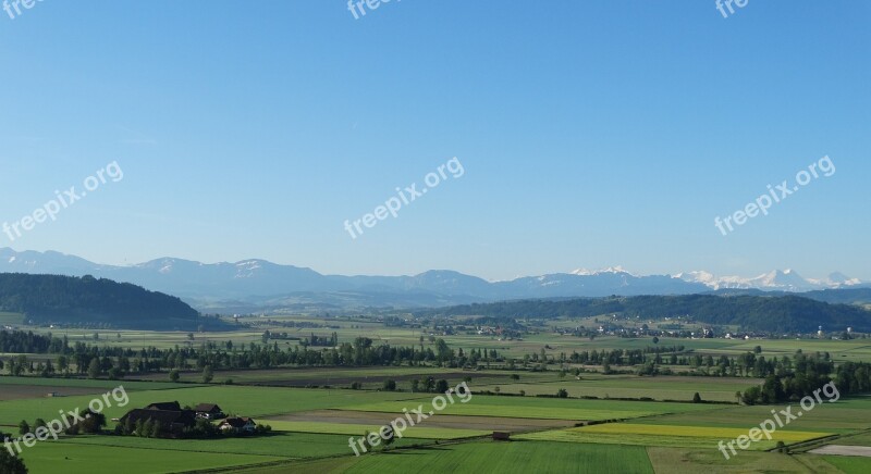 Landscape Wauwil Willisau Switzerland View