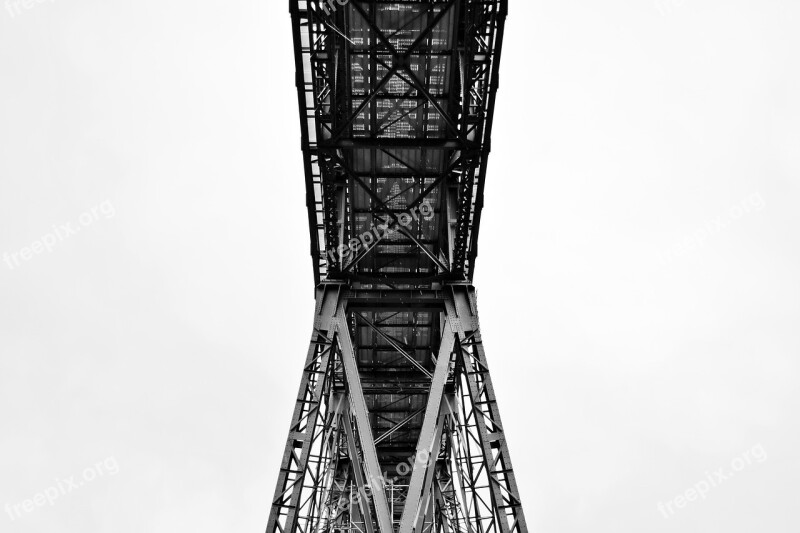 Architecture Bridge Structure Steel Landmark