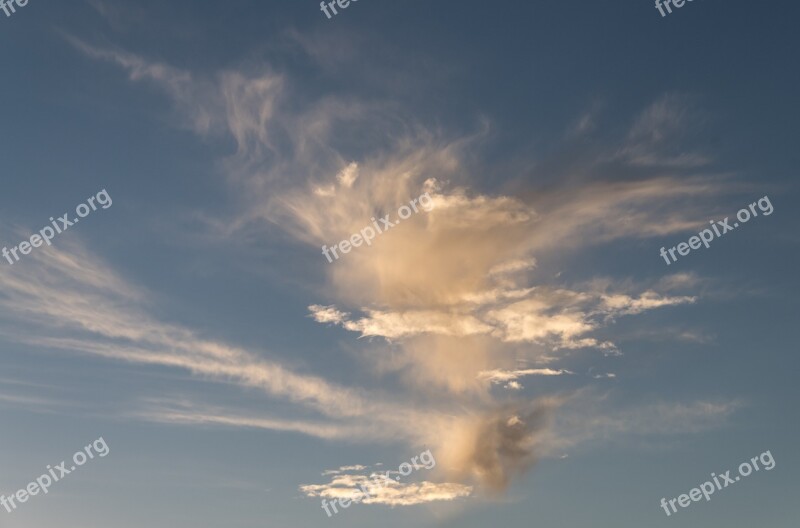 Clouds Delicate Weather Cloudscape Sky