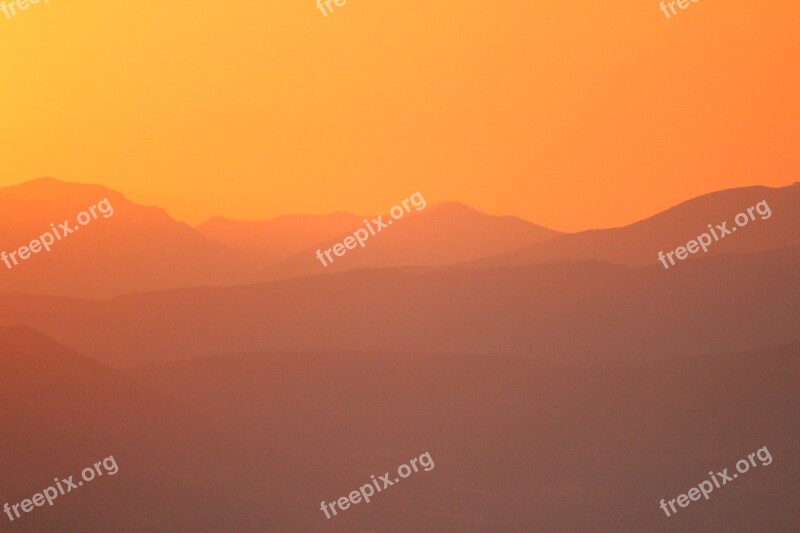 Sunset Majorca Island Holiday Summer