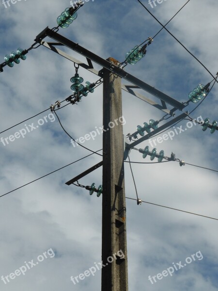 Telephone Pole Communication Telecommunications Infrastructure Internet