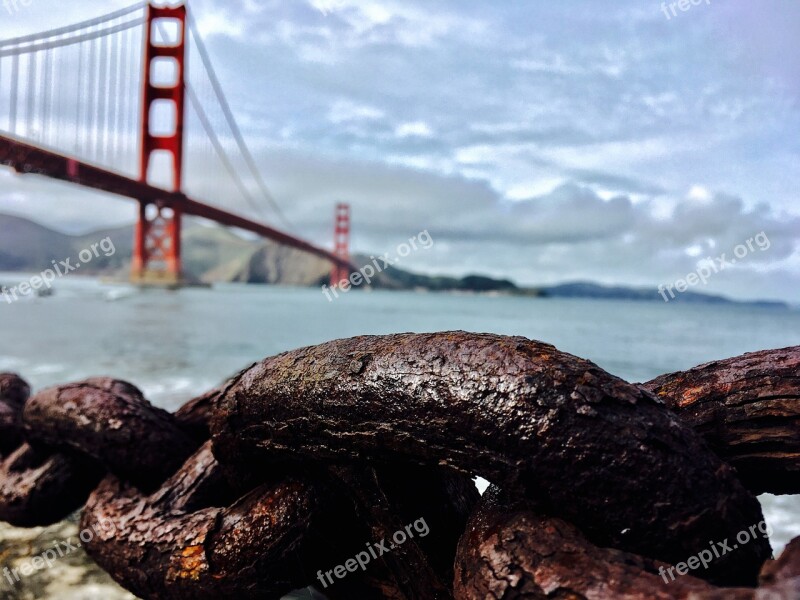 Golden Gate Bridge San Francisco California Landmark